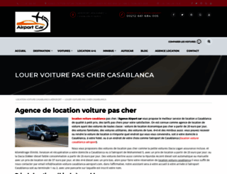 location-voiture-casablancar.com screenshot