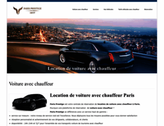 location-voiture-chauffeur.net screenshot