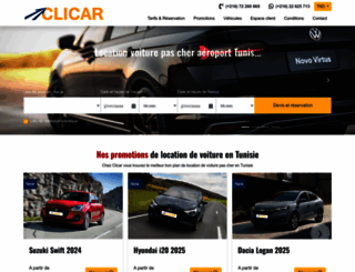 location-voiture-tunisie.net screenshot