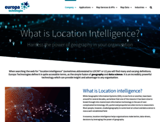 locationintelligence.com screenshot
