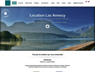 locationlacannecy.com screenshot