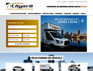 locationlegare.com screenshot