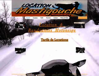 locationmastigouche.com screenshot