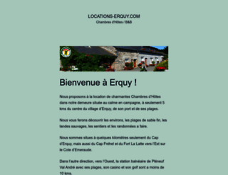 locations-erquy.com screenshot