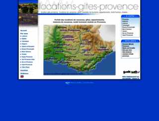 locations-gites-provence.com screenshot