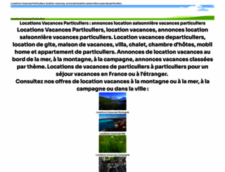 locations-vacances-particuliers.info screenshot