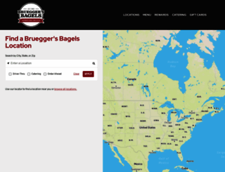 locations.brueggers.com screenshot