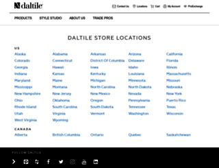 locations.daltile.com screenshot