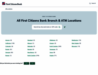 locations.firstcitizens.com screenshot