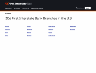 locations.firstinterstatebank.com screenshot
