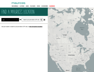locations.maurices.com screenshot