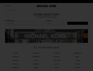locations.michaelkors.com screenshot