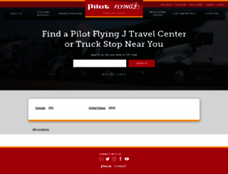 locations.pilotflyingj.com screenshot