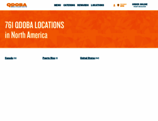 locations.qdoba.com screenshot