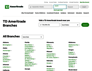 locations.tdameritrade.com screenshot