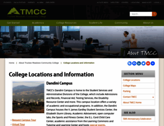 locations.tmcc.edu screenshot