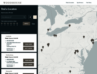 locations.woodhousespas.com screenshot
