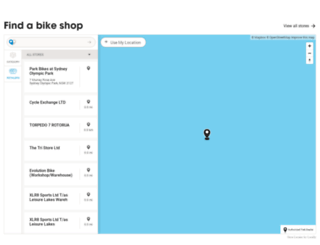 locator.trekbikes.com screenshot