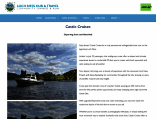 lochnesscruises.com screenshot