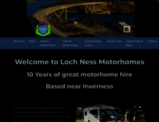 lochnessmotorhomes.scot screenshot