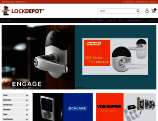 lock-depot.com screenshot