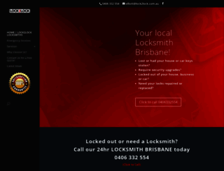 lock2lock.com.au screenshot