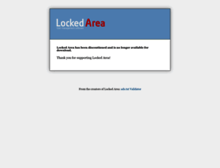 locked-area.com screenshot