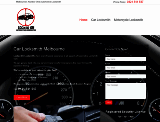 lockedonlocksmiths.com.au screenshot