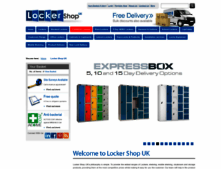 lockershopuk.co.uk screenshot