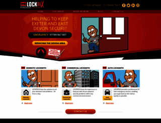 lockfix24.co.uk screenshot