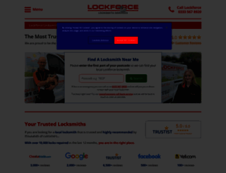 lockforce.co.uk screenshot