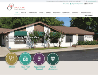 lockhartfamilymedicine.com screenshot