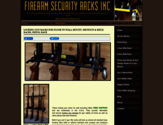 lockinggunracks.com screenshot