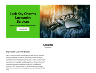lockkeycharms.com screenshot