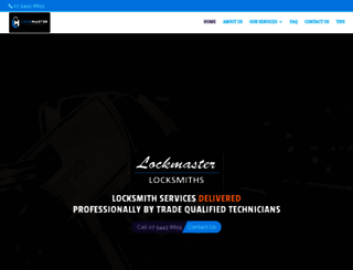 lockmaster.com.au screenshot