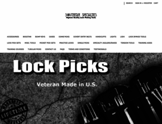 lockpicktools.com screenshot