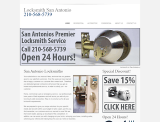 locksmith--sanantonio.com screenshot