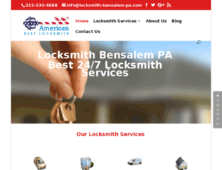 locksmith-bensalem-pa.com screenshot