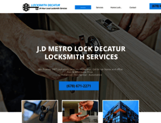 locksmith-decatur.net screenshot
