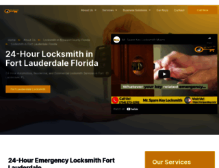 locksmith-fortlauderdale.com screenshot