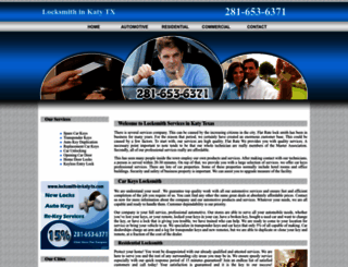 locksmith-in-katy-tx.com screenshot