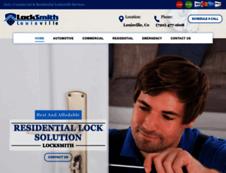 locksmith-louisvilleco.com screenshot