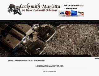 locksmith-marietta.com screenshot