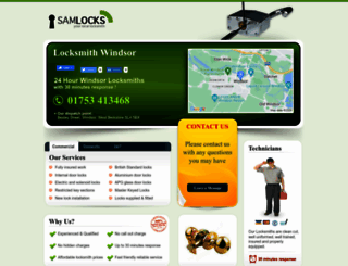 locksmith-windsor.co.uk screenshot