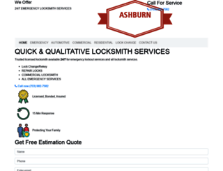 locksmithashburnva.com screenshot