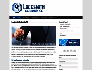 locksmithcolumbiasc247.com screenshot