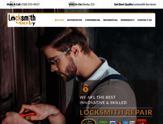 locksmithderbyco.com screenshot