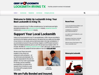 locksmithirvingtm.com screenshot