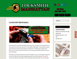 locksmithmanhattanny.com screenshot