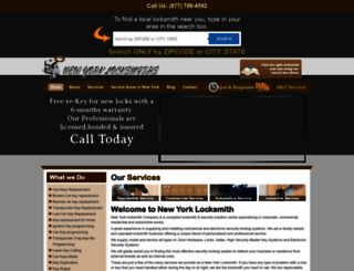 locksmithnynewyork.com screenshot
